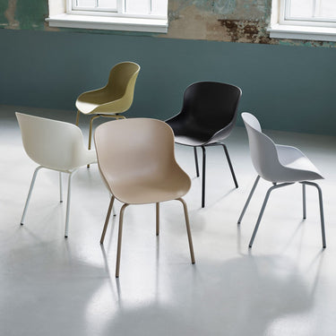 Normann Copenhagen - Hyg Chair - Steel Legs - Various Colours