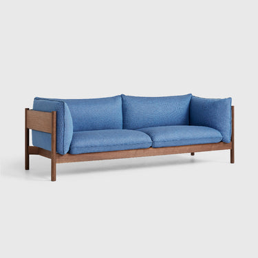Hay - Arbour Sofa - Oiled Waxed Solid Walnut - 3 Seater